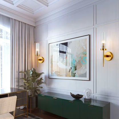 American Modern Minimalist Living Room Study Background Wall Lamp Creative Wall Lights for Home Indoor