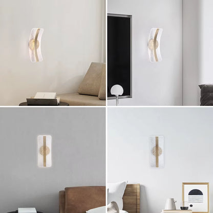 Modern Luxury LED Acrylic Indoor Wall Lamp Bathroom Vanity Lamp Decorative Bracket Lights