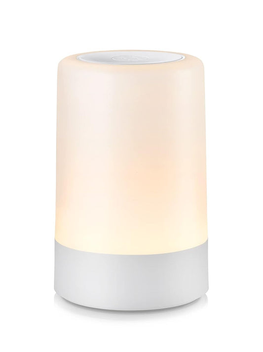 Nursery Night Light for Baby, Portable LED Touch Night Lamp for Kids and Adult, Breastfeeding, Sleep Aid, USB Rechargeable Nursing Lamp, Bedside Dimmable Warm Night Light, Soft Eye Caring