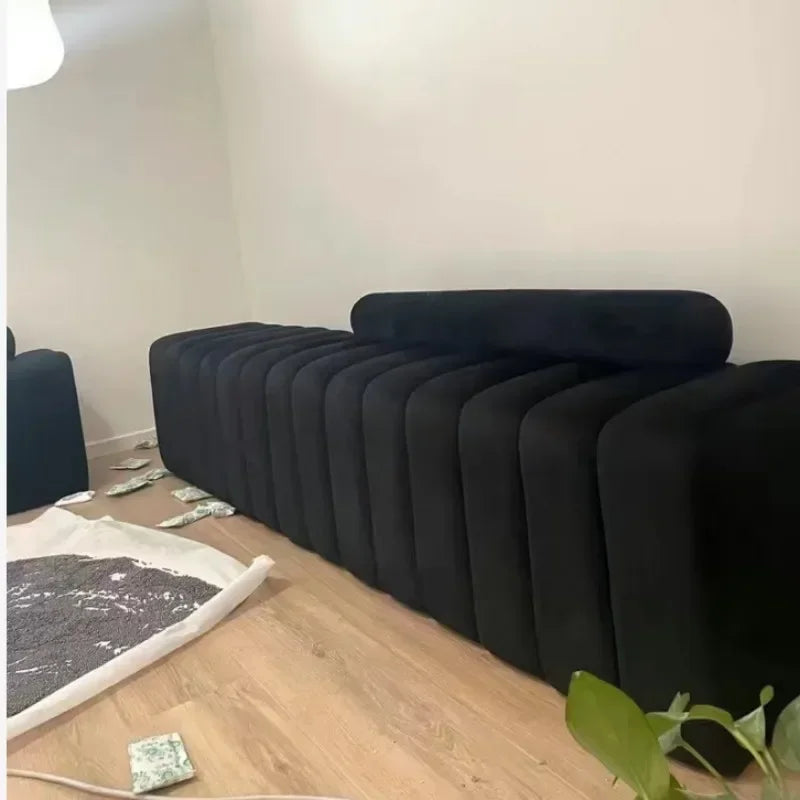 Lazy White Living Room Sofa Modern Nordic Home Shoe Changing Stool Luxury Bedroom Comfortable Muebles Para El Hogar Decor