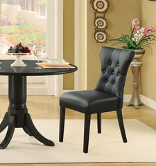 Modern European Style Luxury Dining Room Chairs Cushioned Wooden Dining Set for Living Room Household Furniture with Rubber Wood