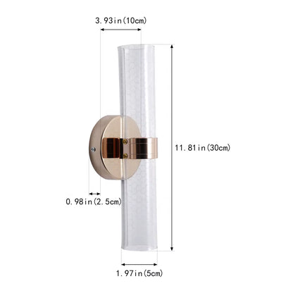 Simple Long Strip LED Background Light Hotel Corridor Study Reading Lustre Wall Lamp
